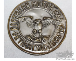 1906-1908 Northern Motor Car Co Radiator Emblem Badge