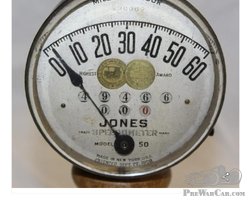 Jones Model 50 Speedometer w/ Auto Club of Great Britain Award