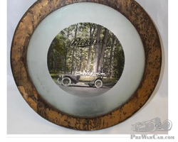 Original 1914 Packard Framed Glass Advertising Display Sign