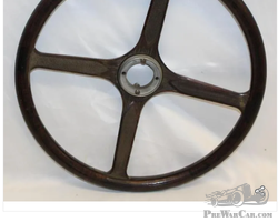 1920's Ornate Bakelite Automobile Steering Wheel