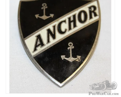 1910-1911 Anchor Motor Car Co Radiator Emblem Badge