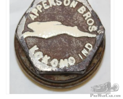 Apperson Automobile Threaded Hubcap