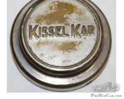 Brass Kissel Kar Automobile Threaded Hubcap