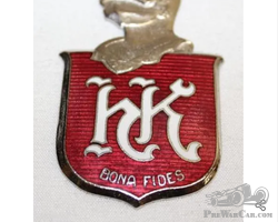 1921-1922 Handley Knight Radiator Emblem Badge