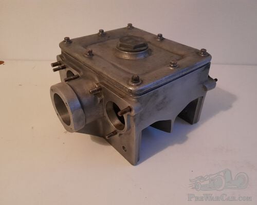 BUGATTI GRAND PRIX – ORIGINAL GEARBOX CASING & LID – EX-MOLSHEIM FACTORY STOCK