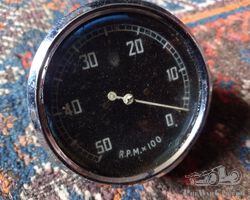 Pre war 0-5000 rpm smiths rev counter 3.25 inch diameter suit VSCC special Austin Ulster Lagonda Riley Frazer Nash