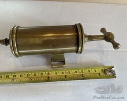 Edwardian Veteran car dashboard oiler
