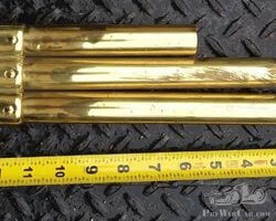 Brass Minerva Automobile Three Tube Whistle