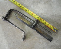Hand operated screen wiper original 1920's