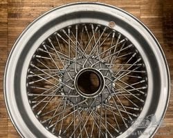 1X Original Borrani wheel 2X original Maserati 250F front wheels unrestored