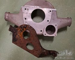 aluminum part for Delahaye racing