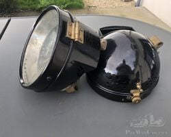 pair of Besnard carbide headlights