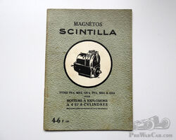 Magnétos Scintilla manual 1929