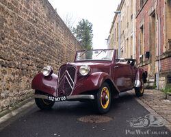 1938 - Citroën Traction 11 BL Cabriolet | Aguttes | March 10, 2024