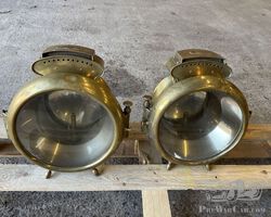 Willocq Bottin vintage headlamps