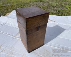 Acetylene generator wooden box