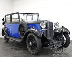 1932 Sunbeam 18.2 Salmons-Tickford Cabriolet | Brightwells | Auction Ends: Wed 27th Mar @ 2:34 pm