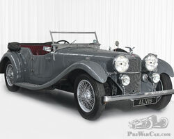 1935 ALVIS SPEED 20 SC FOUR SEATER TOURER BY CROSS & ELLIS