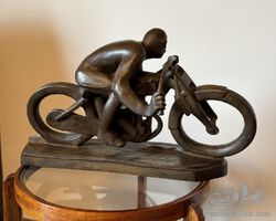 Otakar Švec - Motorcyclist (Sunbeam) | Autiva Auctions Prague | 27 April 2024