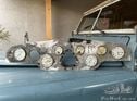 White face Hispano-Suiza dashboard and instruments