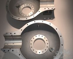 Bugatti differential house