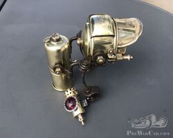 motorcycle LUXOR acetylene headlight and taillight