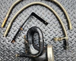 Large Black and Nickel Bulb Horn Assembly from 1911-1914