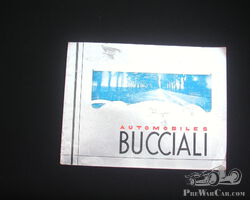 Rare Bucciali Catalog