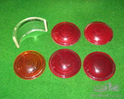 Original Glass Scintilla SPN Tail Light Lenses