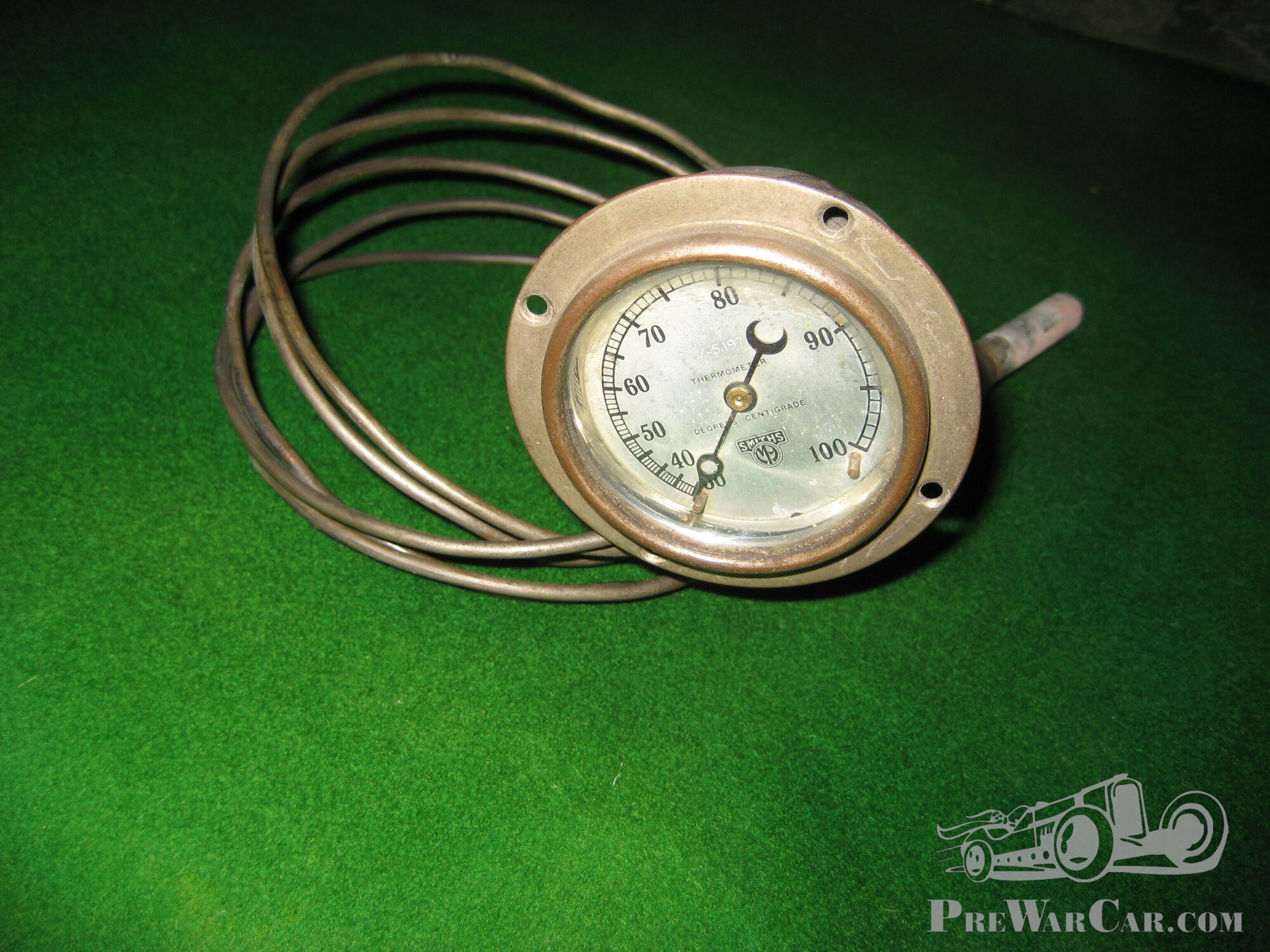 Flange Mounted SMITHS Water Temperature gauge