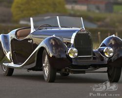 1937 Bugatti Type 57c by Vanvooren/Figoni & Falaschi