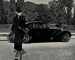 Bugatti "Sedan and Model" advertising project,Circa 1938 | Osenat Arts & Cars | April 28, 2024 in Paris