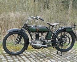 NSU motorcycle 1922
