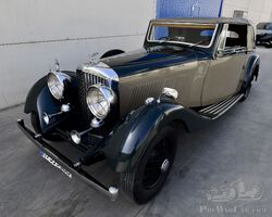 1935 Derby Bentley 3.5 litre Barker Style Sedanca Coupe