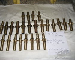 Job lot of Bugatti Valve Guides mostly unused.