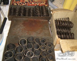 Job lot of Bugatti Valve Springs, all look used.