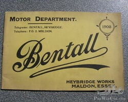 1908 Bentall Sales Catalogue