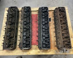 Various cylinder heads for Delahaye 135/235