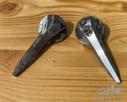 2 trunk handles (came from a Salmson)