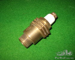 Original Brass 18mm Spark Plug.