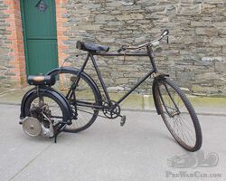 1914 Wall Auto Wheel Veteran Motorcycle