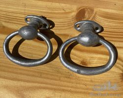 2 beautiful door handles