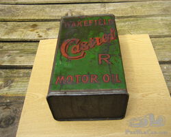 Original Castrol R One Gallon Oil Can