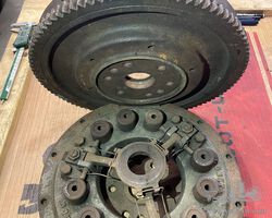 Clutch and flywheel for Delahaye