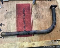 Delahaye 135 exhaust