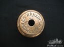 Large Bronze Hubcap for Renault ( Renault Automobile )
