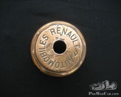 Large Bronze Hubcap for Renault ( Renault Automobile )