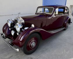 1937 Rolls Royce 25/30 James Young Parallel door airline coupe.