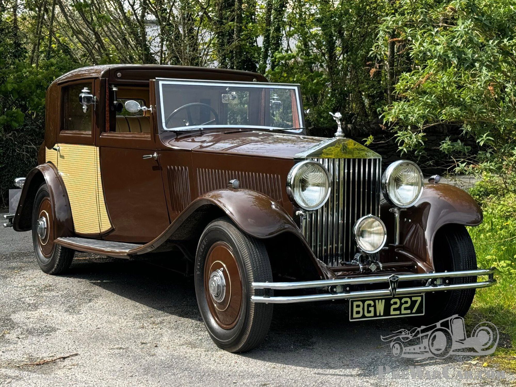 1934 Rolls-Royce 20/25 Park Ward Brougham de Ville. GMD36 NEW YEAR PRICE