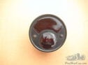 Tail light with glass .
